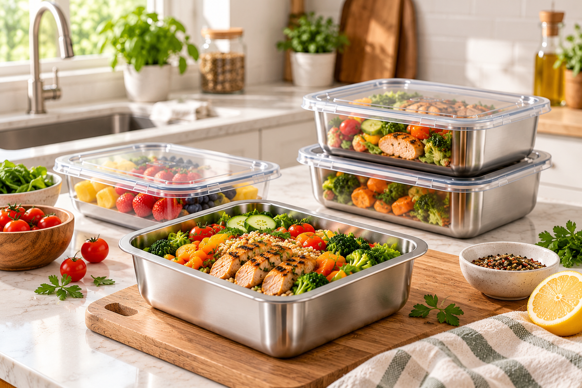 FreshLock Steel Container