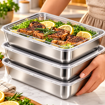FreshLock Steel Container